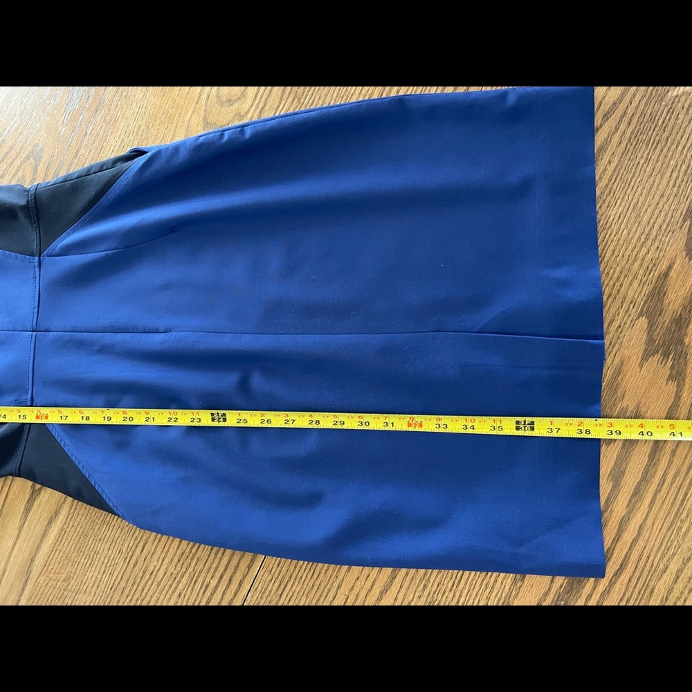 J.Crew Colorblock Sheath Resume Dress in Stretch Italian Wool - Picture 9 of 9